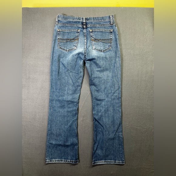 Wrangler As Real As Bootcut Jeans Womens 6 Blue faded Denim Farm Country 1493 - Picture 8 of 10